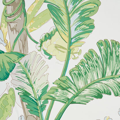 SCHUMACHER WALLCOVERING  SIGNATURE SCHUMACHER WALLCOVERING TROPIQUE   CITRON   - 5010480