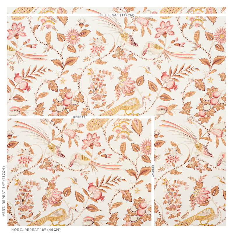SCHUMACHER  SIGNATURE SCHUMACHER CAMPAGNE   ROSE , OCHRE   - 5010513