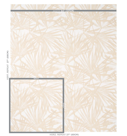 SCHUMACHER  NATURA SUNLIT PALM   S,   - 5010563