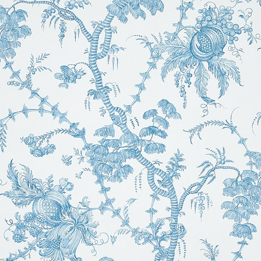 SCHUMACHER  SIGNATURE SCHUMACHER SAN CRISTOBAL TOILE   PEACOCK   - 5010620
