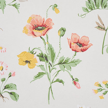 SCHUMACHER WALLCOVERING  SIGNATURE SCHUMACHER WALLCOVERING FLOREANA   BERRY   - 5010680