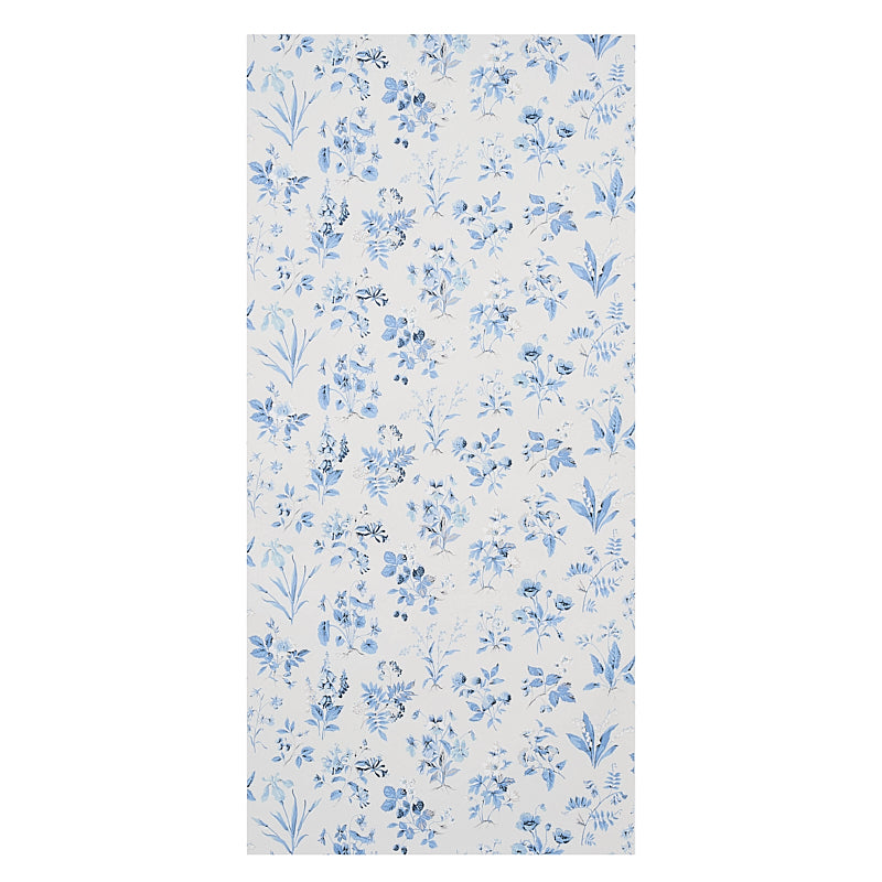 SCHUMACHER WALLCOVERING  SIGNATURE SCHUMACHER WALLCOVERING FLOREANA   BLUE   - 5010681