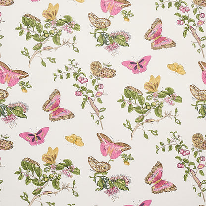SCHUMACHER WALLCOVERING  SIGNATURE SCHUMACHER WALLCOVERING BAUDIN BUTTERFLY   BLUSH   - 5010690