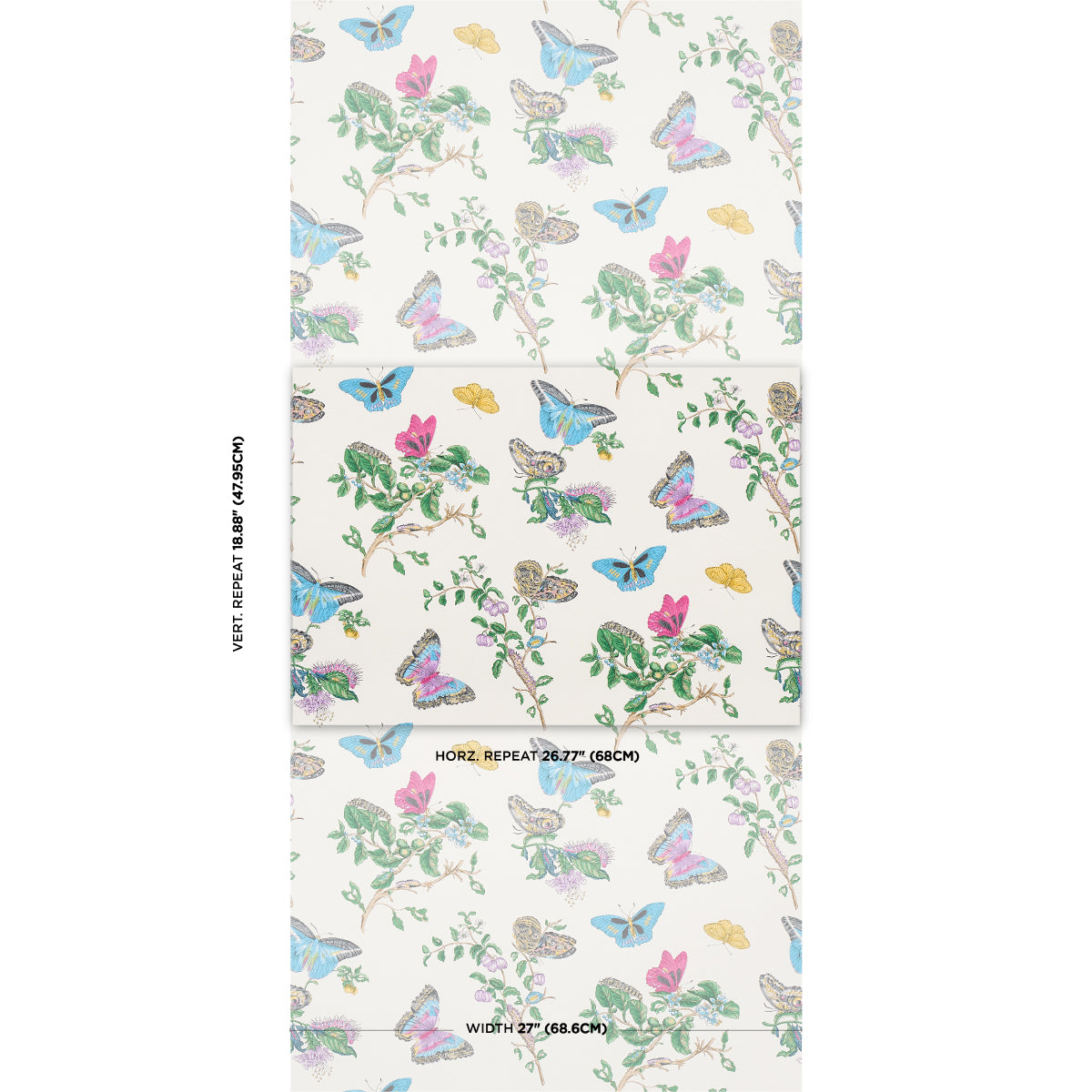 SCHUMACHER  SIGNATURE SCHUMACHER BAUDIN BUTTERFLY   TURQUOISE   - 5010691