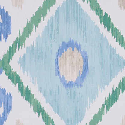 SCHUMACHER  NEW TRADITIONAL II ELIZIA IKAT   GREEN , BLUE   - 5010710