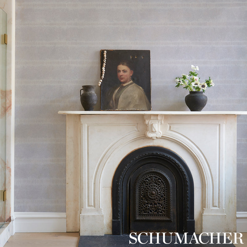 SCHUMACHER  TEXTURED & HIGH PERFORMANCE WALLCOVERING RIFFLER PERFORMANCE   PLATINUM   - 5010760