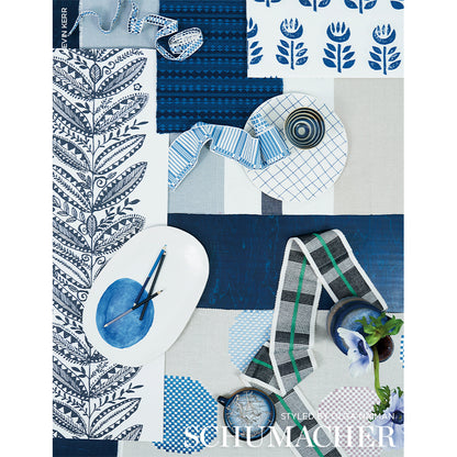 SCHUMACHER  SCANDINAVIAN MODERN ELAND   Blue   - 5010831