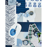 SCHUMACHER  SCANDINAVIAN MODERN ELAND   Blue   - 5010831