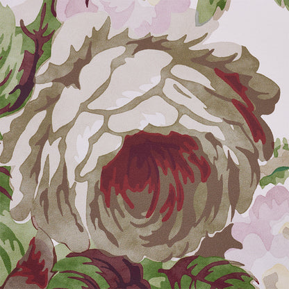 SCHUMACHER WALLCOVERING  COUNTRY CHIC NANCY FLORAL   GRISAILLE   - 5010841