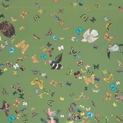 SCHUMACHER  ANNE LEMANSKI FOR PEG NORRISS QUEEN'S FLIGHT PANEL SET   GREEN   - 5010860