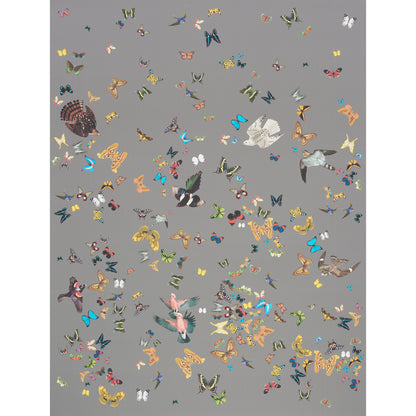 SCHUMACHER  ANNE LEMANSKI FOR PEG NORRISS QUEEN'S FLIGHT PANEL SET   GREY   - 5010862