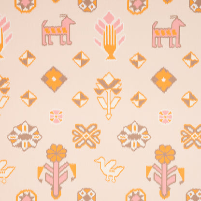 SCHUMACHER  TRUE WEST CHUSKA WARP PRINT   PINK , ORANGE   - 5010871