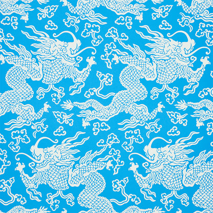 SCHUMACHER  FIRE BREATHER RUAN DRAGON DAMASK   BLUE   - 5010881