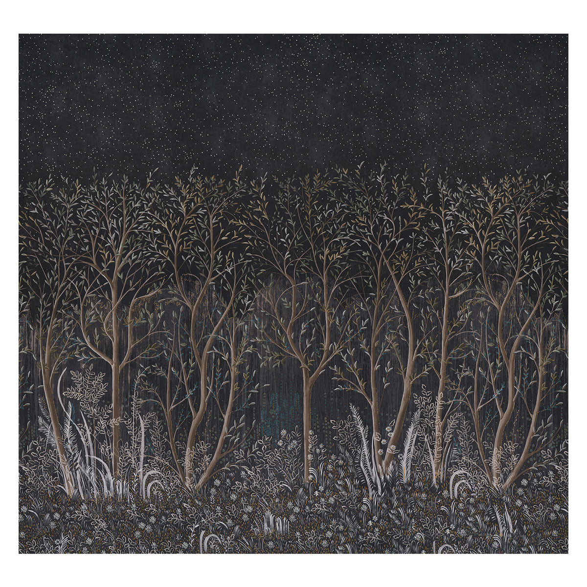 SCHUMACHER  COLETTE COSENTINO BRINDILLE GOLDEN ACCENTED PANEL?ÿSET   CARBON   - 5010921