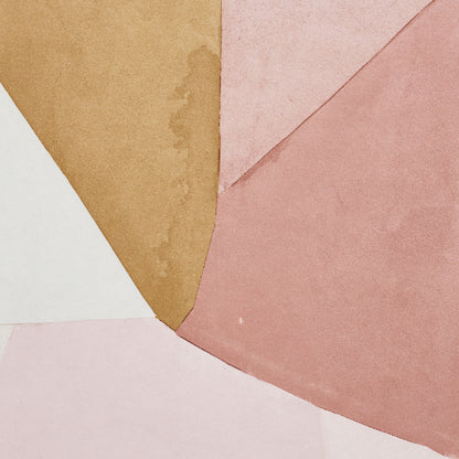 SCHUMACHER  JACKIE GENDEL FOR PEG NORRISS STEPS PANEL SET   ROSE , CAMEL   - 5011101