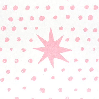 SCHUMACHER WALLCOVERING  MOLLY MAHON SPOT & STAR   PINK   - 5011172