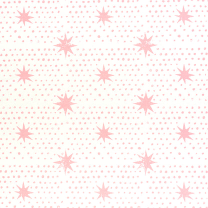 SCHUMACHER WALLCOVERING  MOLLY MAHON SPOT & STAR   PINK   - 5011172
