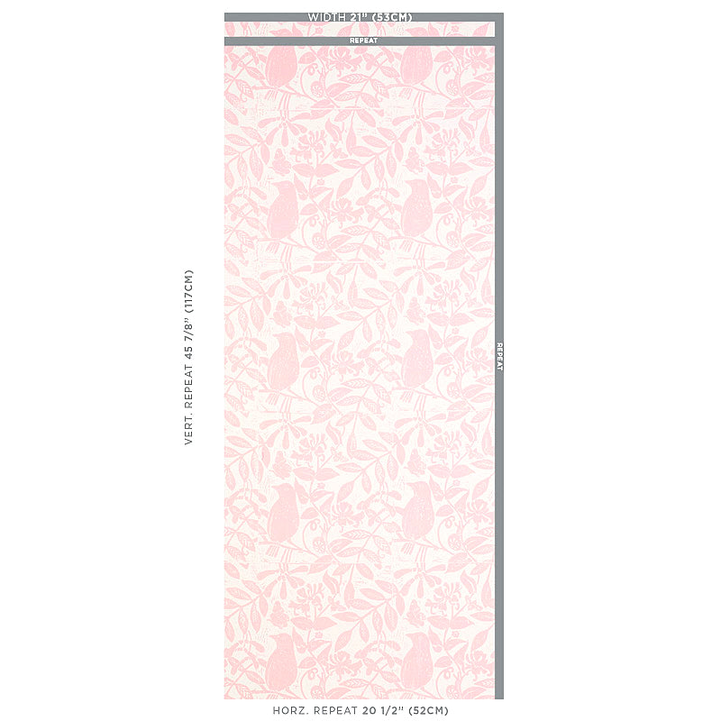 SCHUMACHER  MOLLY MAHON BIRD & BEE   PINK   - 5011191