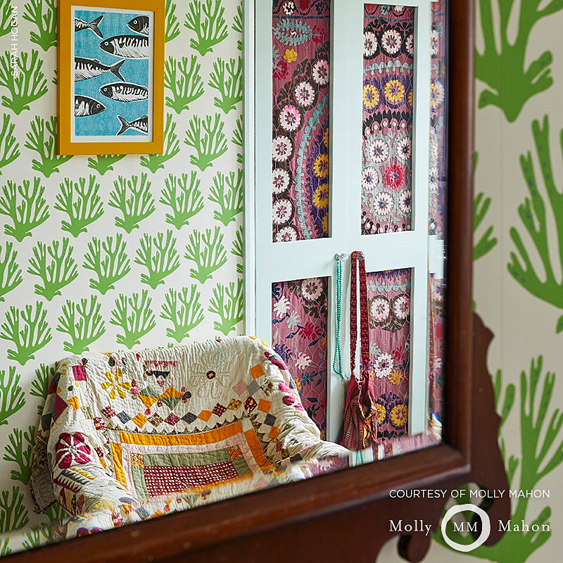 SCHUMACHER  MOLLY MAHON CORAL   GREEN   - 5011200