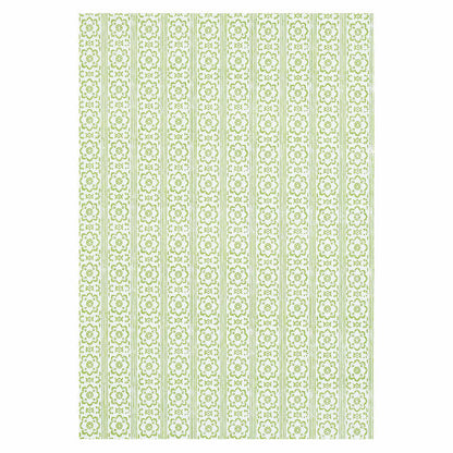 SCHUMACHER WALLCOVERING  JACARANDA SUNDA HAND BLOCKED PRINT   LEAF   - 5011220