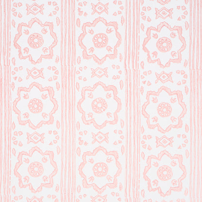SCHUMACHER  JACARANDA  SUNDA HAND BLOCKED PRINT   BLUSH   - 5011224