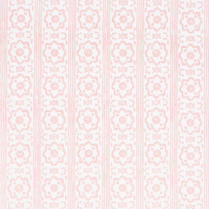 SCHUMACHER  JACARANDA  SUNDA HAND BLOCKED PRINT   BLUSH   - 5011224