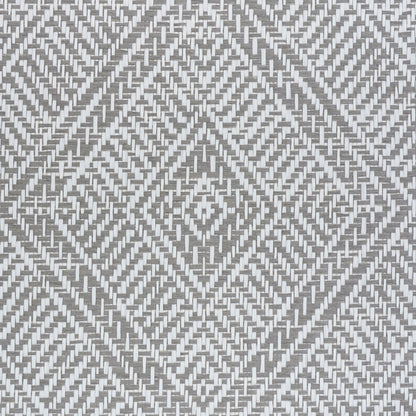 SCHUMACHER  WOVEN WALLCOVERINGS TORTOLA PAPERWEAVE   GREY   - 5011253