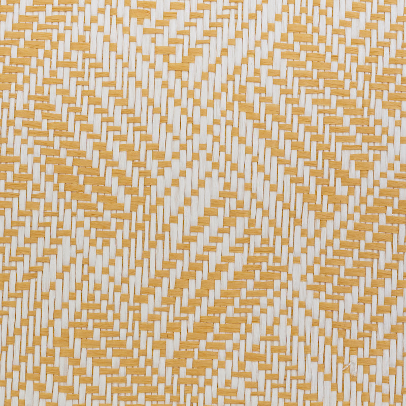 SCHUMACHER  WOVEN WALLCOVERINGS ASHBERG PAPERWEAVE   YELLOW   - 5011261