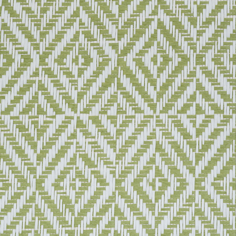 SCHUMACHER  WOVEN WALLCOVERINGS JUBILEE PAPERWEAVE   GREEN   - 5011270