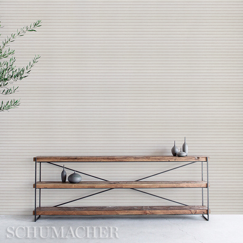 SCHUMACHER  WOVEN WALLCOVERINGS OXNARD LINEN PAPERWEAVE   NATURAL   - 5011310