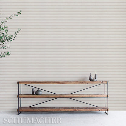 SCHUMACHER  WOVEN WALLCOVERINGS OXNARD LINEN PAPERWEAVE   NATURAL   - 5011310