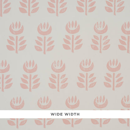 SCHUMACHER WALLCOVERING  SCANDINAVIAN MODERN ROSENBORG   PINK   - 5011330