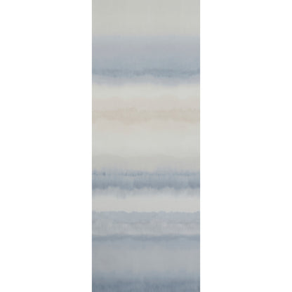 SCHUMACHER WALLCOVERING  AQUARELLE ORISSA PANEL   BLUE & NATURAL   - 5011451