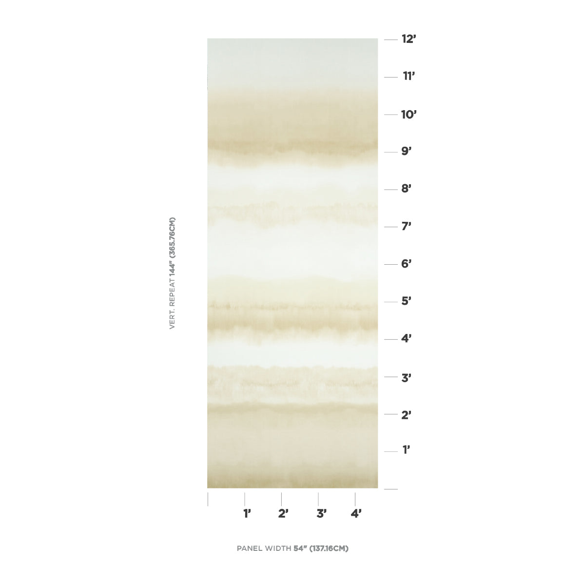 SCHUMACHER WALLCOVERING  PANELS ORISSA PANEL   NATURAL   - 5011452