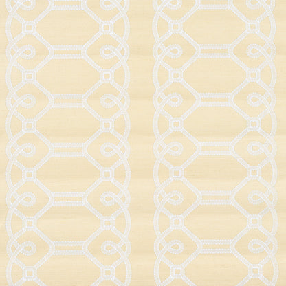 SCHUMACHER  HAPPY TOGETHER ZIZ EMBROIDERED SISAL   NEUTRAL   - 5011471