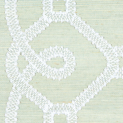 SCHUMACHER  HAPPY TOGETHER II ZIZ EMBROIDERED SISAL   MINERAL   - 5011472