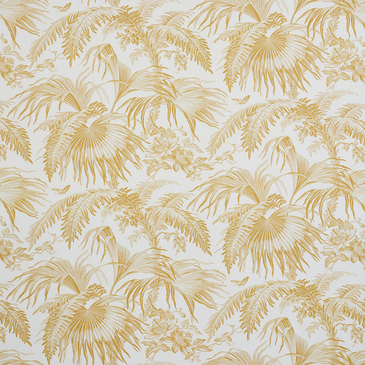 SCHUMACHER  JILL LASERSOHN TOILE TROPIQUE   GOLD   - 5011480