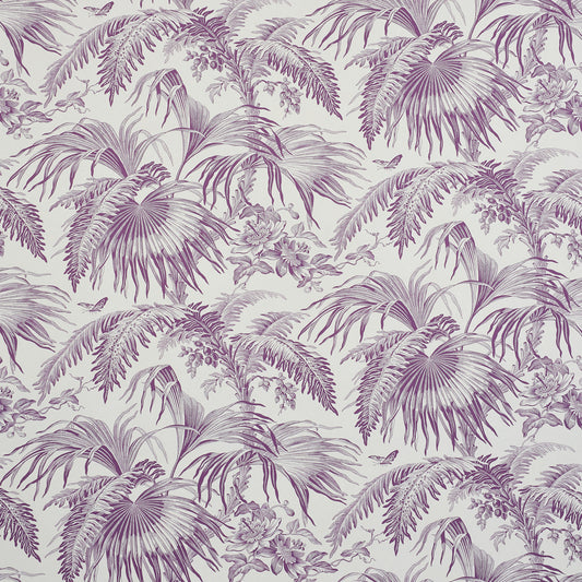 SCHUMACHER  JILL LASERSOHN TOILE TROPIQUE   PURPLE   - 5011482