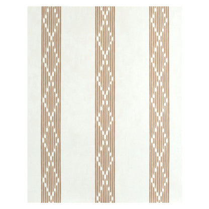 SCHUMACHER  STRIPE WALLCOVERING COLLECTION SEQUOIA STRIPE   BROWN   - 5011530