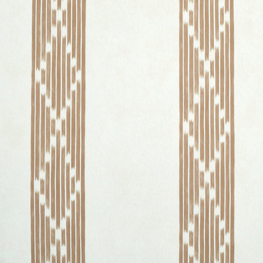 SCHUMACHER  STRIPE WALLCOVERING COLLECTION SEQUOIA STRIPE   BROWN   - 5011530
