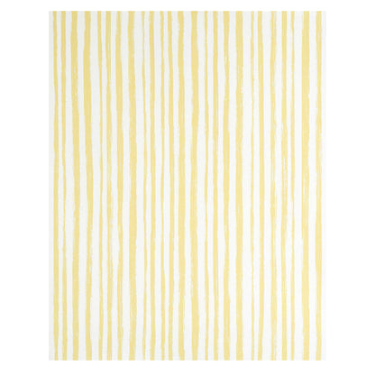 SCHUMACHER  STRIPE WALLCOVERING COLLECTION SKETCHED STRIPE   YELLOW   - 5011543