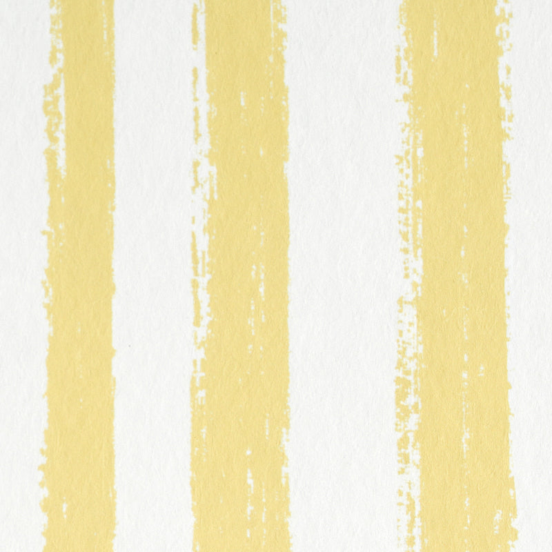 SCHUMACHER  STRIPE WALLCOVERING COLLECTION SKETCHED STRIPE   YELLOW   - 5011543