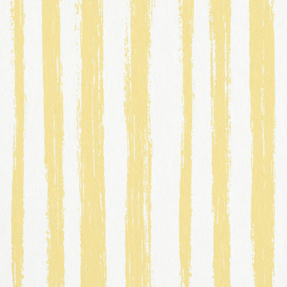 SCHUMACHER  STRIPE WALLCOVERING COLLECTION SKETCHED STRIPE   YELLOW   - 5011543