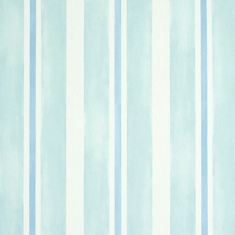 SCHUMACHER  STRIPE WALLCOVERING COLLECTION WATERCOLOR STRIPE   MINERAL   - 5011571