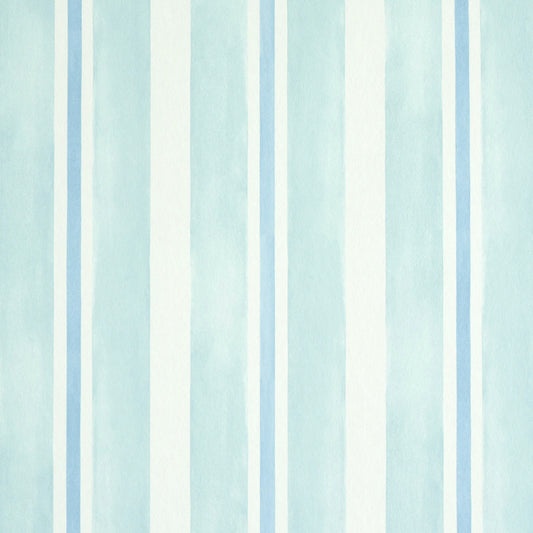 SCHUMACHER  STRIPE WALLCOVERING COLLECTION WATERCOLOR STRIPE   MINERAL   - 5011571