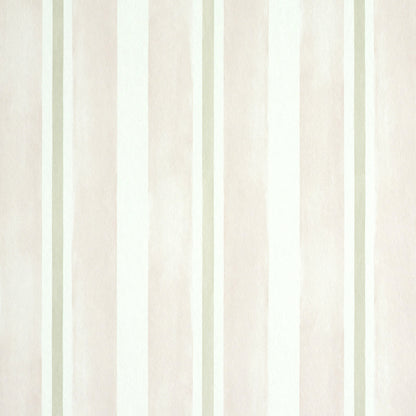 SCHUMACHER  STRIPE WALLCOVERING COLLECTION WATERCOLOR STRIPE   BLUSH   - 5011573