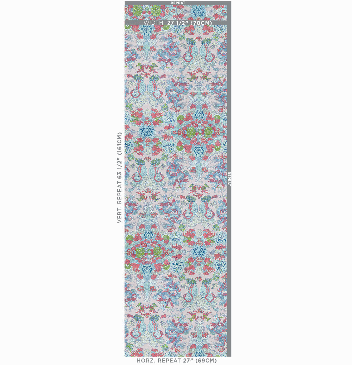 SCHUMACHER  PERENNIAL FAVORITES MAGIC MOUNTAIN DRAGON   BLUSH   - 5011591