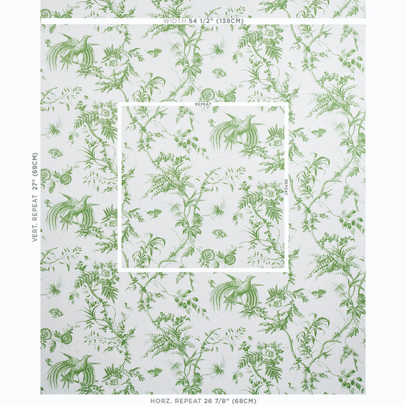 SCHUMACHER  JILL LASERSOHN TOILE DE LA PRAIRIE   GREEN   - 5011710