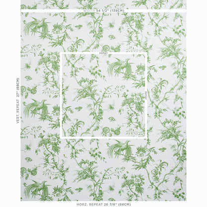 SCHUMACHER  JILL LASERSOHN TOILE DE LA PRAIRIE   GREEN   - 5011710
