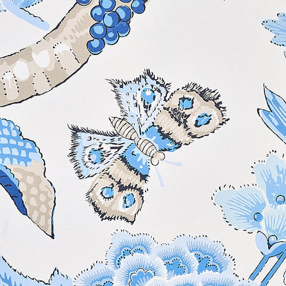 SCHUMACHER WALLCOVERING  SIGNATURE SCHUMACHER WALLCOVERING CRANLEY GARDEN   BLUE   - 5011720